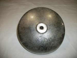 pintura em peças cromadas