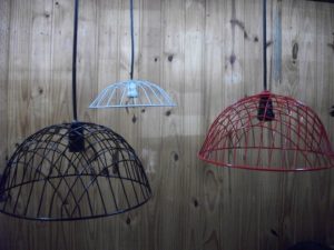 Faça um lustre aramado