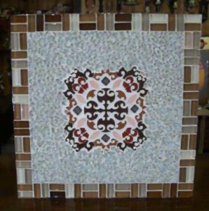 mosaico passo a passo
