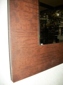 Como oxidar o aço e obter efeito aço corten